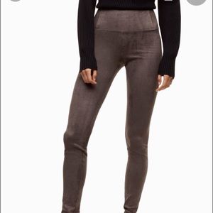 Wilfred Suede Daria Legging - Green/Gray